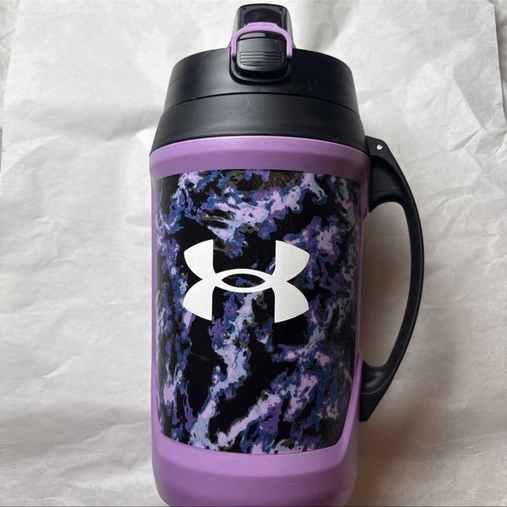 Under Armour Black and Purple Water Jug